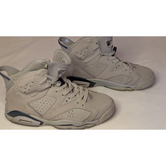 Air Jordan 6 VI Mid Georgetown Retro Men's Size-7 Grey/Blue Sneakers CT8529-012 - Picture 1 of 16